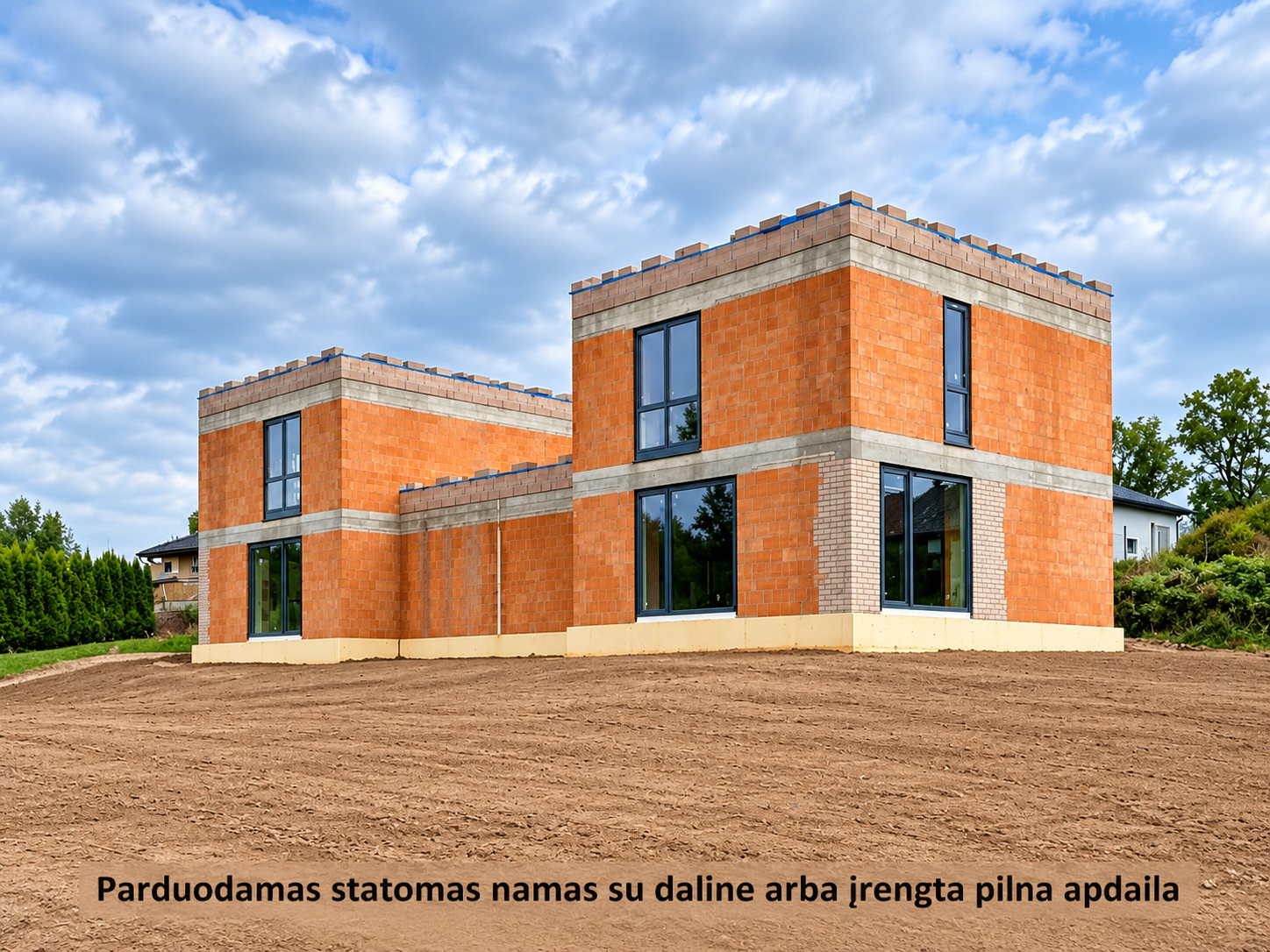 Statomo namo fasadas